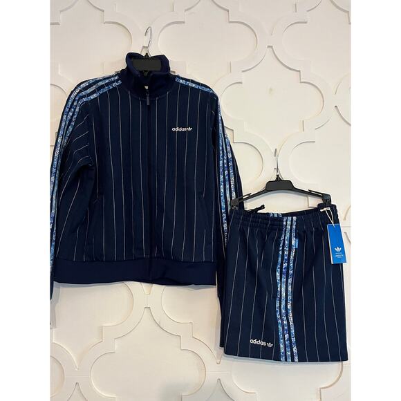 NEW ADIDAS ORIGINALS SZ Large Liberty London Floral Tracksuit Women's - Picture 7 of 8